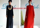 Tesettürlü Abiye Elbise Modelleri 2012
