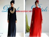 Tesettürlü Abiye Elbise Modelleri 2012
