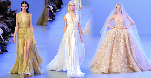 Elie Saab 2014 Özel Tasarım Elbise Koleksiyonu