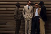 Floransa’da Pitti Uomo Sahnesi