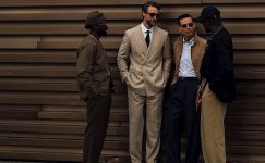 Floransa’da Pitti Uomo Sahnesi