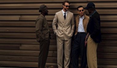 Floransa’da Pitti Uomo Sahnesi