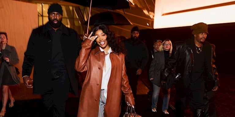 SZA, Louis Vuitton Defilesinde